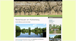 Desktop Screenshot of kirscheninsel.de